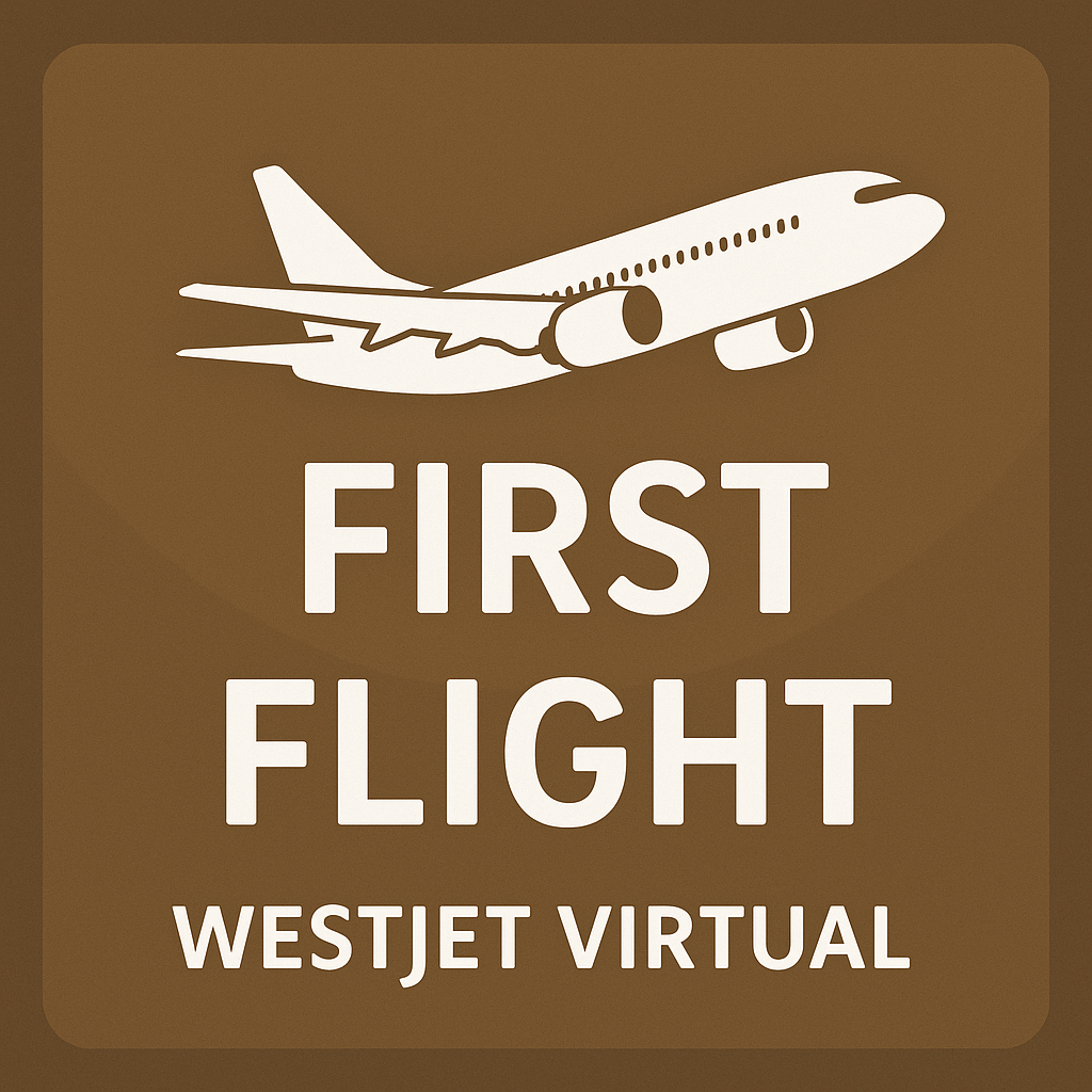 Awarded to pilots who complete their first flight with the VA!